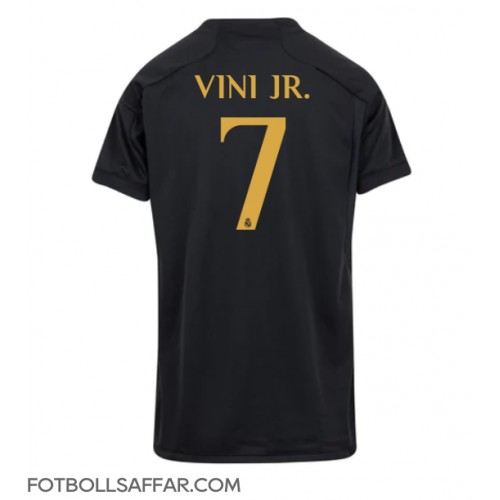 Real Madrid Vinicius Junior #7 Tredjeställ Dam 2023-24 Kortärmad